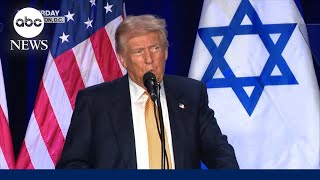 New fallout from Trumps comments on Jewish voters [upl. by Ateval]