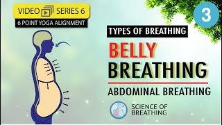 Belly Breathing  Abdominal Breathing  Science of Breath  Calm yourself quickly  YCB Syllabus [upl. by Nador797]