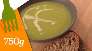 Recette de Soupe poireauxpommes de terre  750g [upl. by Etnomaj]