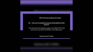 Mainframe DB2 Interview questions 🙀 mainframedb2tutorial mainframe interview [upl. by Rutra]