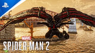 Marvels SpiderMan 2 Venom Web Wings on Symbiote SpiderMan [upl. by Anelaj]