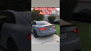 Audi A5 exhaust audi exhaust a54cylinder s5 a3 automobile car cartok mods trending a4 [upl. by Scutt]