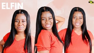 Highly Recommended Glueless HD Lace 9x7 Closure Wig Ft ELFIN HAIR [upl. by Aranaj]