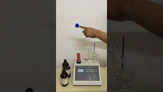 SKZ1018B Volumetric Karl Fischer Titration step1 installation [upl. by Atalayah]