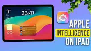 Apple Intelligence on iPad HandsOn Review Apple AI Siri Settings [upl. by Ellehcem]