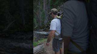 Backpacking to some waterfalls tenkara fishing flyfishing [upl. by Arza]