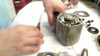 Pneumatic Gun Impact Wrench Repair Disassemble [upl. by Eittocs]