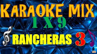 Karaoke Mix  Rancheras 3 [upl. by Omura]