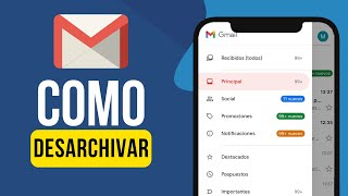 Como Desarchivar CORREOS en GMAIL  Guía Rápida [upl. by Findley]