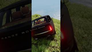 Range rover crashes beamngcrashes beamng beamngdrive cargames foryou [upl. by Darooge]