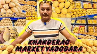 ₹50मे 1kg केसर केरी😱इतना सस्ता 🥭 ₹30मे 1kg तोतापुरी आम Khanderao Market Vadodara [upl. by Nahshun]