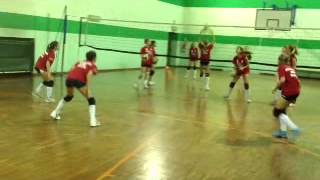 VOLLEYBALL METODOLOGIA PER LALLENAMENTO DELLA DIFESA [upl. by Mathilda]