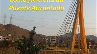 Como funciona un Puente Atirantado [upl. by Tybi]