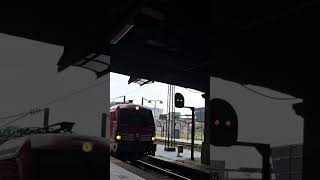 Snälltåget ankomst fra Malmö C til København Hovedbanegård danmark trainspotting viralvideo [upl. by Euqinoj844]