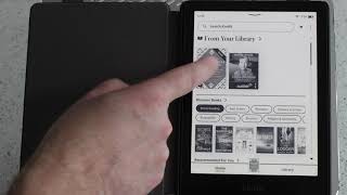 How to locate Kindle Library page on your Kindle Paperwhite or other versions [upl. by Franciskus]