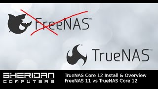 FreeNAS vs TrueNAS Core  How to install TrueNAS Core 12 [upl. by Britton]