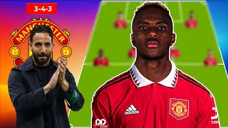 Ruben Amorims MASTERPLAN for Manchester Uniteds 202425 Season with Victor Osimhen [upl. by Dahl]