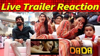 Dada Trailer Reaction Video  Kavin Aparna Das  Ganesh K Babu Dada dadatrailer [upl. by Athalla]