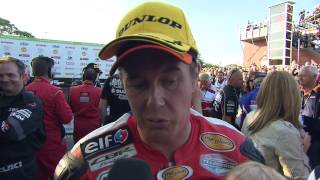 John McGuinness TT Win 17  2011 Senior Race [upl. by Vania226]