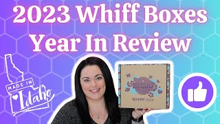 2023 Whiff Boxes Year In Review [upl. by Adorne60]