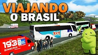 Viajando o Brasil ANDROID  Jogo Brasileiro de Ônibus em Desenvolvimento [upl. by Dygall]