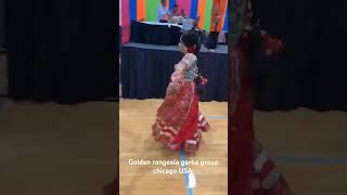 garba navratri goldenrangeela navratrigarba garba2024 navratri2024 chicago usa [upl. by Tihor678]