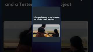 Tester vs Developer Who Does More Work shorts funny [upl. by Acimaj]