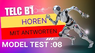 ZERTIFIKAT B1 NEU TELC  MODELLTEST 8  B1 PRÜFUNG MIT LÖSUNGEN [upl. by Lenoel]