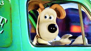 Car Chase Scene  WALLACE AND GROMIT THE CURSE OF THE WERE RABBIT 2005 Movie CLIP HD [upl. by Eva746]