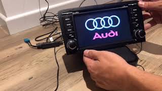 Configuration autoradio Audi A3A4tt [upl. by Plotkin]