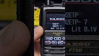 FT5DR EXTENDED BATTERY APRS TEST yaesu ft5dr [upl. by Larred]