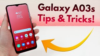 Samsung Galaxy A03s  Tips and Tricks Hidden Features [upl. by Taddeo336]