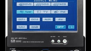 Pioneer Tela Retrátil Avh P 5700 Dvd [upl. by Uht]