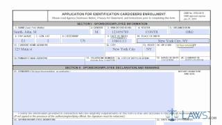 Learn How to Fill the DD form 1172 Application for Identification CardDEERS Enrollment [upl. by Adi757]