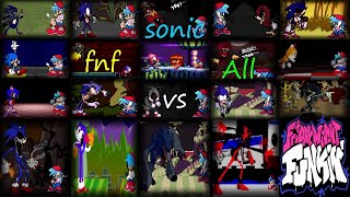 FNF ALL SONICEXE TAILS DOLL  CHAR OMNIPRESENT NOICHI Friday Night Funkin فرايدي نايت فانكين🎤 [upl. by Alag]