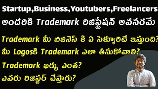 Trademark Registration for Entrepreneurs Full Guide in Telugu [upl. by Neala926]