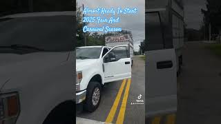 2022 F250 XLT Hauling 20k lbs 🤩 f250 viralvideo entreprenuer KnowellsExpressLLC success [upl. by Wooldridge]