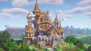 Minecraft  How to Build a Survival Starter Castle Tutorial [upl. by Irok]