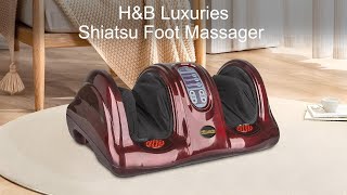 Technology and health care Shiatsu foot spa machine take care of your feet with technology [upl. by Chic]