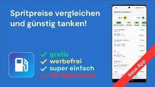 Spritpreise Österreich  Die neue App für dein Smartphone blurry thumbnail [upl. by Ylsew106]