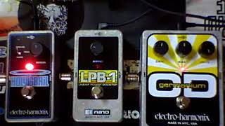 EHX LPB1 VS Germanium OD Clean Boost [upl. by Otreblif]