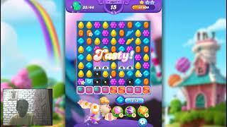 Candy Crush Friends Saga Level 1677  3 Stars  16 Moves Completed [upl. by Ahsinot]