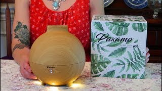 🌺PAXAMO OIL DIFFUSER 600 ML ULTRASONIC 🍀GLOBE ESSENTIAL OIL AROMATHERAPY PRODUCT REVIEW 👈 [upl. by Thebault]