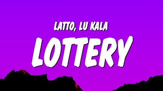 Latto  Lottery Lyrics ft LU KALA [upl. by Yllop369]