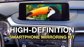 20202022 Lexus RX  HighDefinition Smartphone Mirroring Kit [upl. by Aisayn]