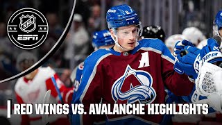 Detroit Red Wings vs Colorado Avalanche  Full Game Highlights  NHL on ESPN [upl. by Fleeta]