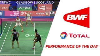 Performance Of The Day  Badminton Day 6 SF TOTAL BWF World Championships 2017 [upl. by Adora460]