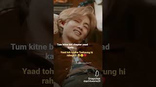 Kar lo chapter yaad  Blackheart🖤🖤bts taehyung [upl. by Sewel]