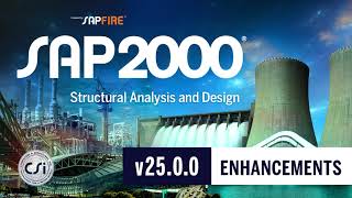 SAP2000 v2500 ENHANCEMENTS [upl. by Rombert]