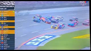 Grant Enfinger Wins At Talladega 2024 Playoffs Truck Series [upl. by Nichol]